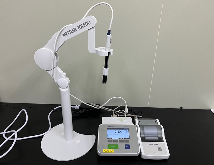 중고 Mettler Toledo SevenCompact pH meter + 프린터 RS-P25 (AJW19)