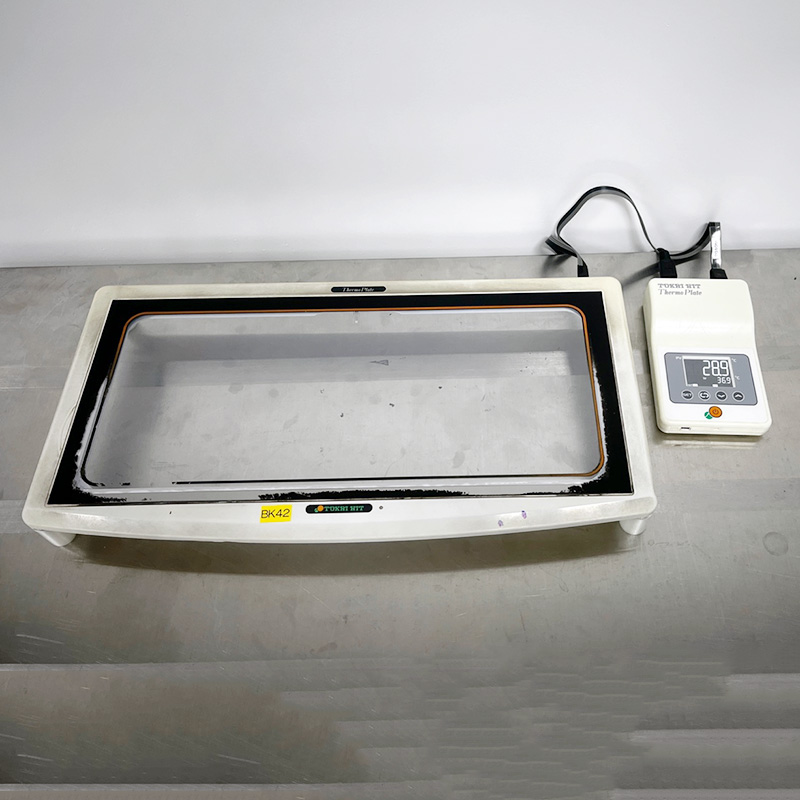 중고 TOKAI Thermo Plate TPIE-UNIX-A18K 투명 유리형 온도 제어 장치 (BK42)