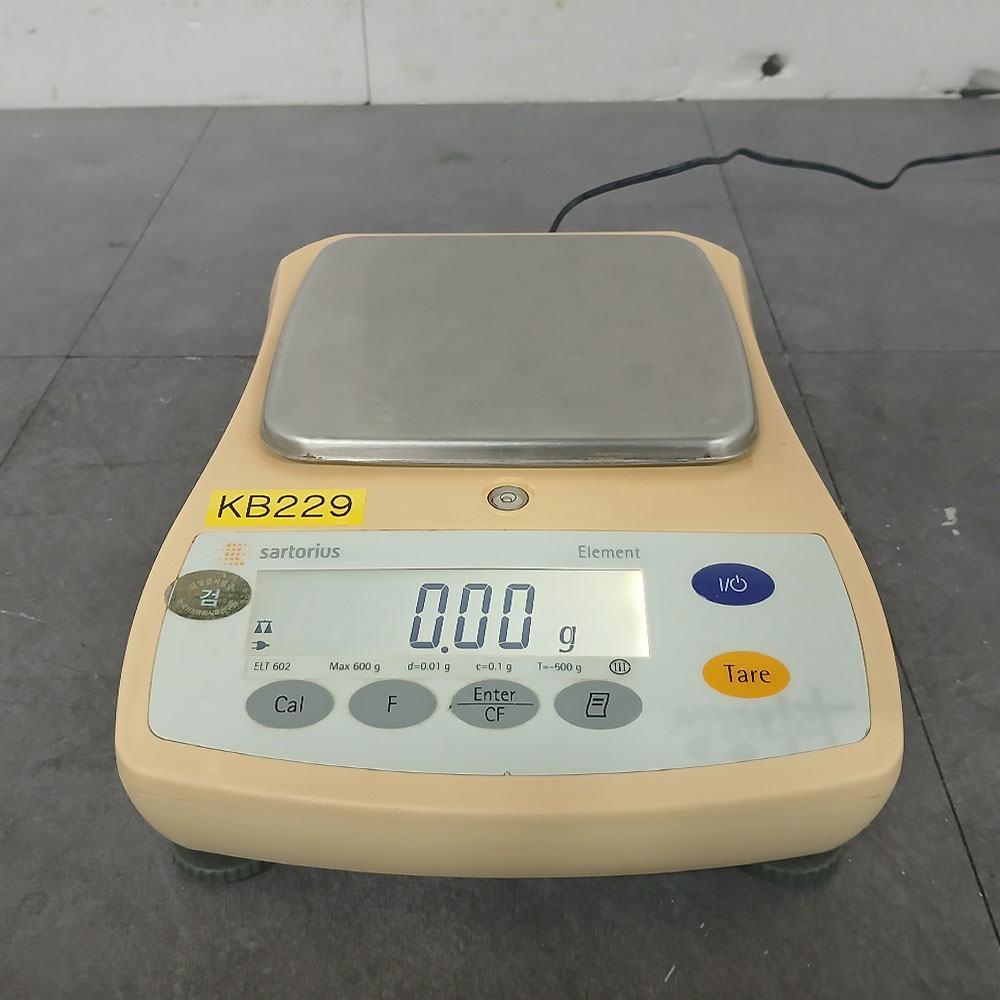 중고 Sartorius ELT602 사토리우스 전자 저울 600g/0.01g (KB229)