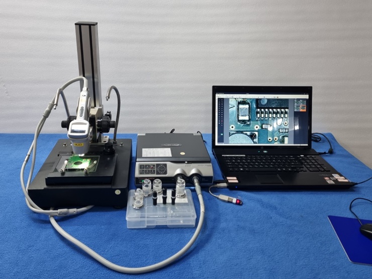 중고 Sometech IMS Industrial Videoscope system 썸텍 비디오 현미경 (MU43)