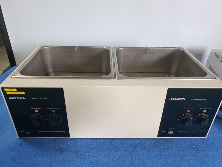 중고 Precision Microprocessor Controlled 180 Series Dual Water Bath (HP12)