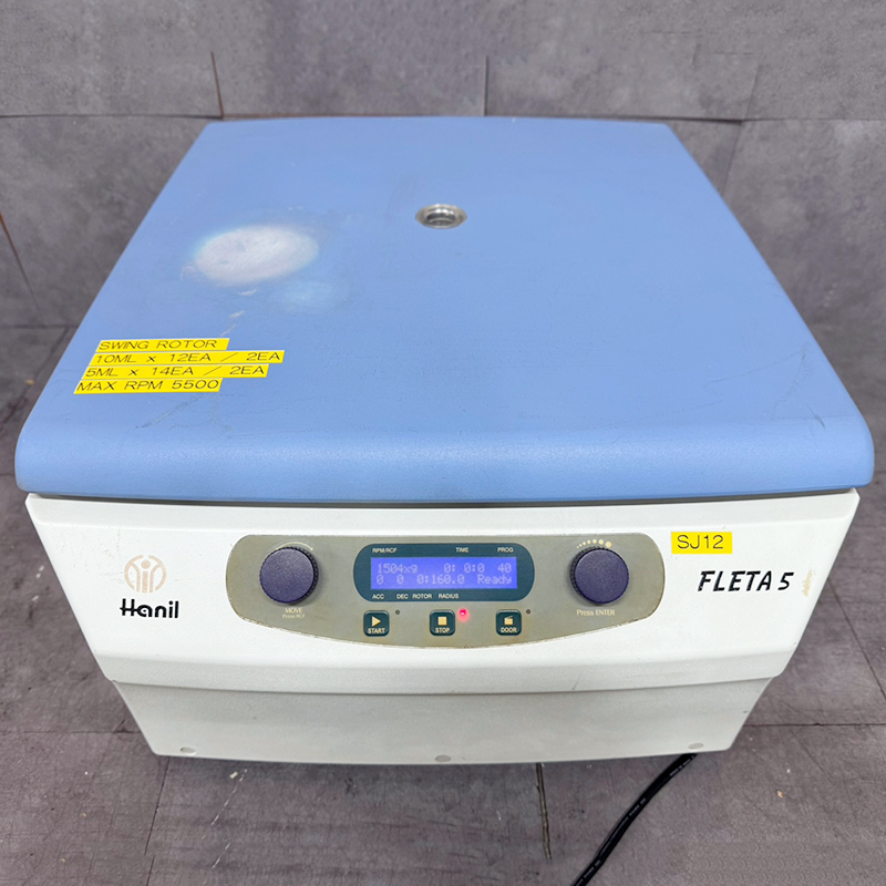 중고 한일과학 FLETA 5 원심분리기 / 10ml x 24, 5ml x 28 (SJ12)