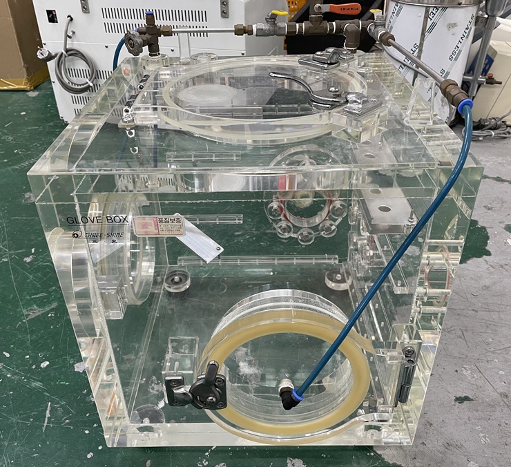 중고 Three-Shine Glove Box A  / 고진공 글로브 박스 A