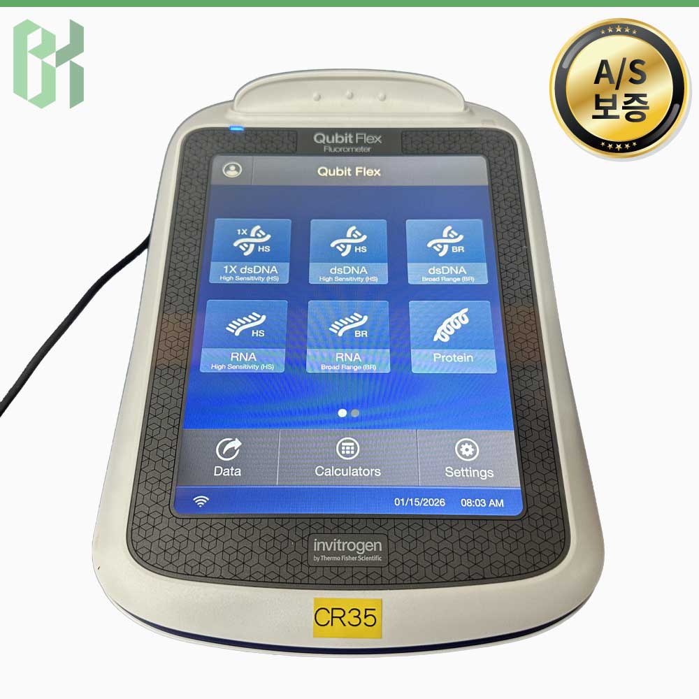 중고 Thermo Qubit Flex / 형광 정량 분석기 Fluorometer / 1-2 µL (CR35)