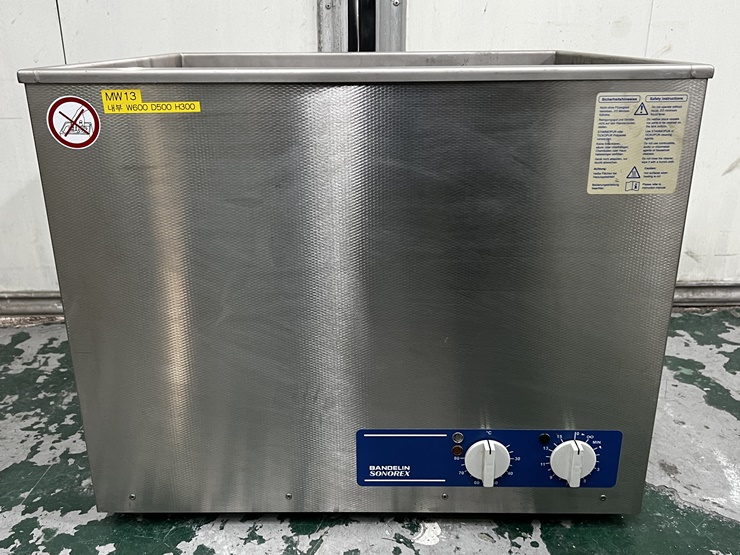 중고 SONOREX RK1050CH 초음파세척기, 90L (MW13)