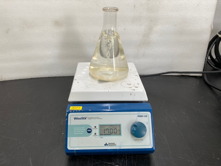 중고 WiseStir MSH-10 디지털 마그네틱 가열교반기 (ZD71)