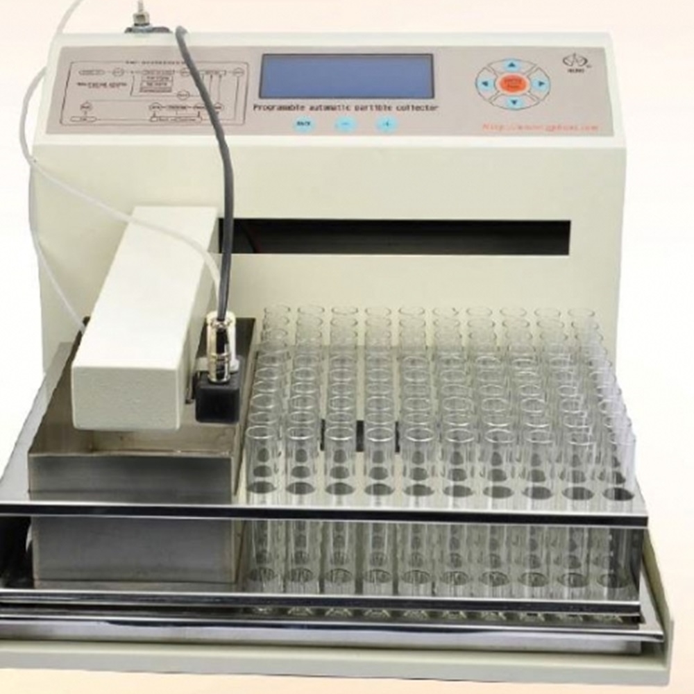 중고 프로그램제어 자동 분주기 CBS-B / Fraction collector / Time, Drip 및 Peak 분주 (유기용매용)