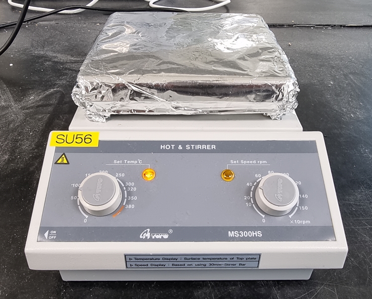 중고 엠탑스 가열교반기 MS-300HS, 최대 380도 (SU56)