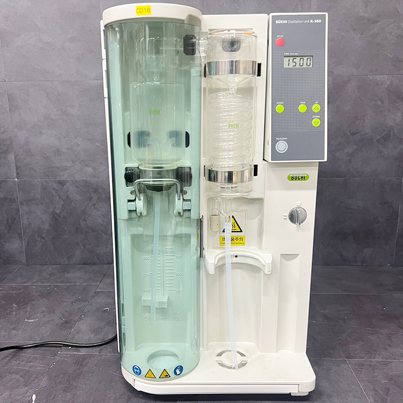 중고 BUCHI Distillation Unit K-350 실험실용 스팀 증류기 (CD18)