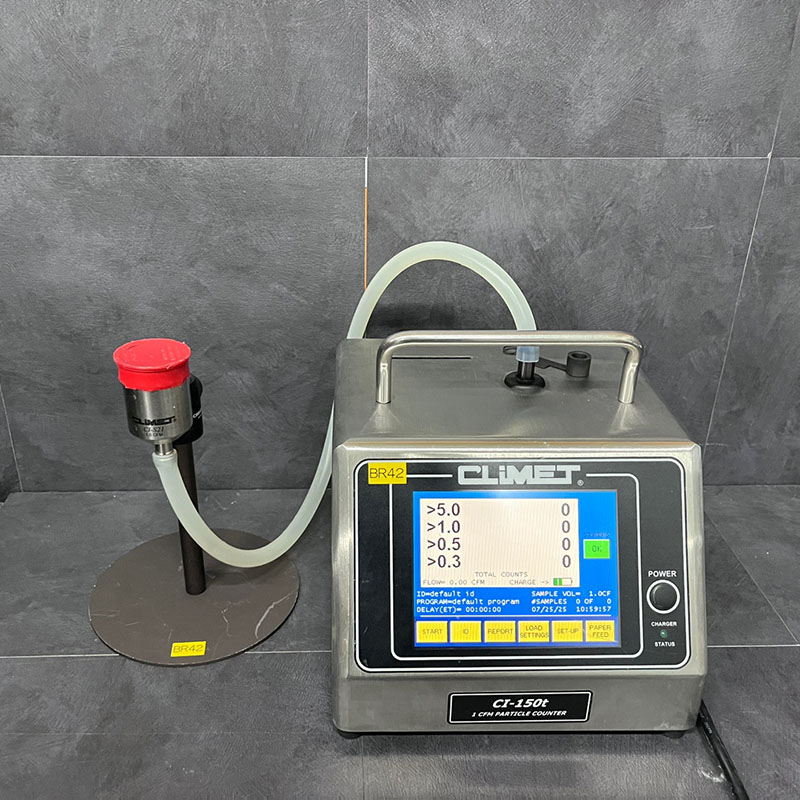 중고 CLIMET CI-150t-02 경량형 고성능 휴대용 입자 계수기 (BR42)