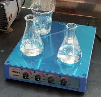 중고 교반기 N-Biotec 4구 강력 교반기