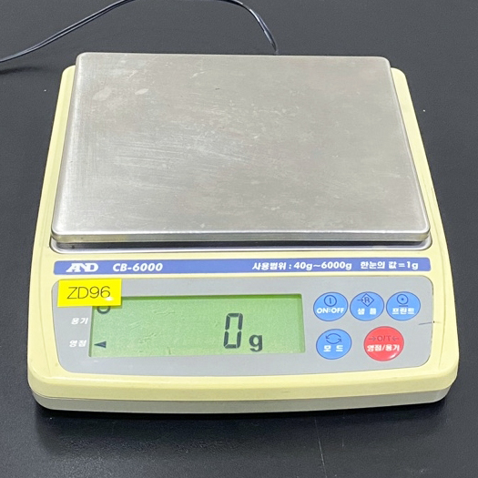 중고 AND 정밀용 전자저울 CB-6000, 6000g/1g (ZD96)