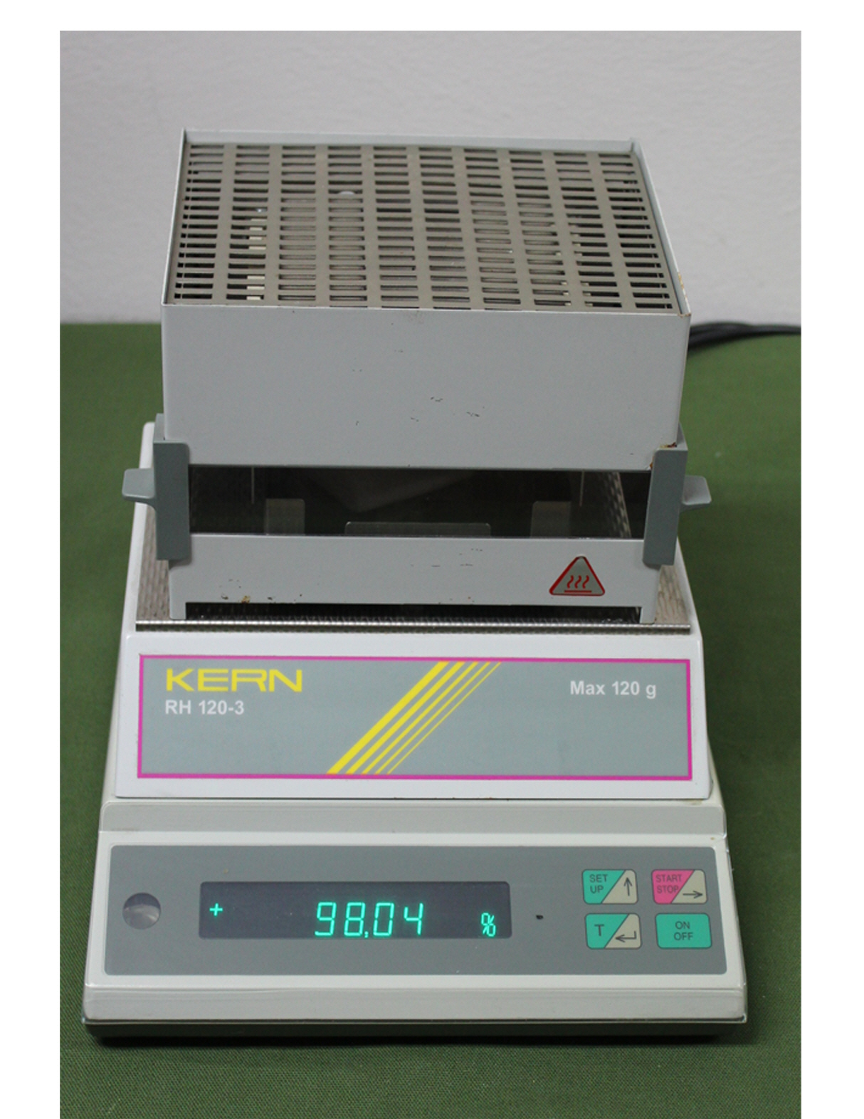 중고 전자동 초정밀 적외선 수분측정기 (Moisture analyzer)  KERN RH 120-3