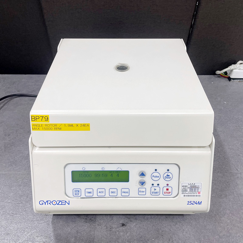 중고 자이로젠 GYROZEN Microcentrifuge 1524M, 2.0ml X 24 (BP79)