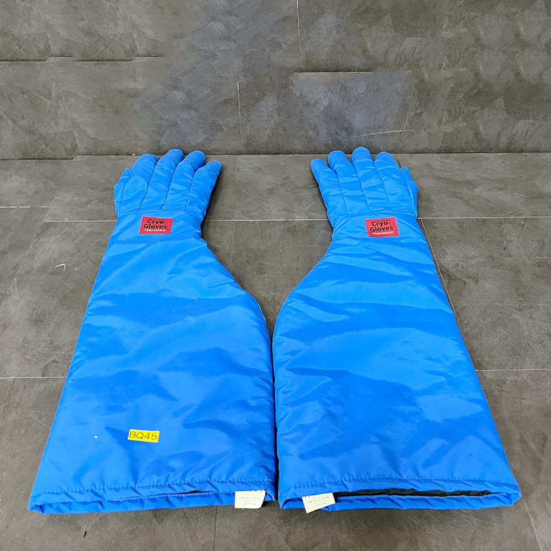 중고 Tempshield Cryo-Industrial Gloves 산업용-방수용 액화질소용 장갑 (BQ45)