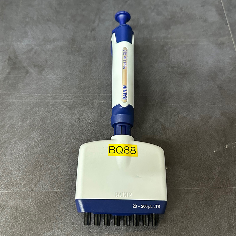 중고 RAININ Pipet-Lite XLS 8ch 8채널 멀티 피펫, 200uL (BQ88)