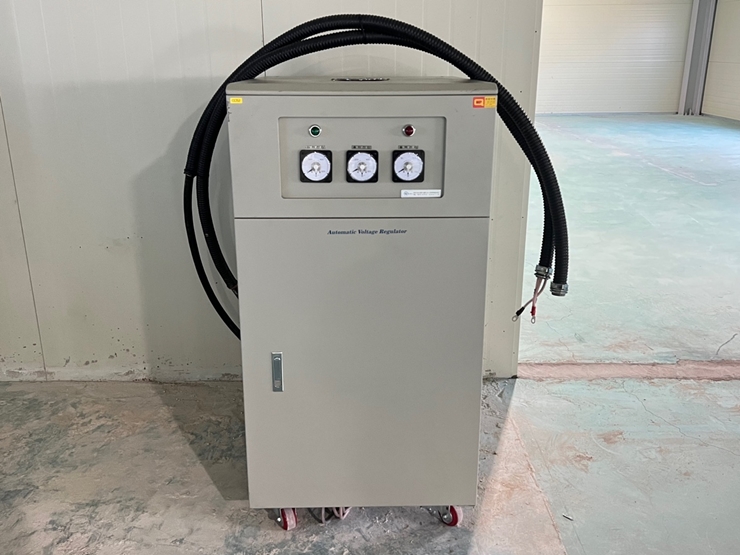 중고 맵스 자동 전압 조정기, AVR 70KVA, 3상4선식 (CC52)