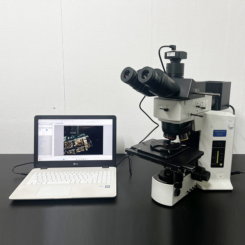 중고 Olympus BX51TRF 정립형 금속 현미경 (BM09)