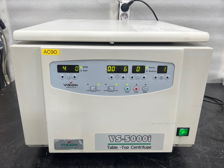 중고 비전과학 탁상형 원심분리기 VS-5000i, 15ml X 32 (AC90)