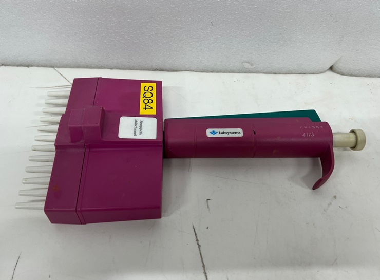 중고 Finnpipette Multichannel Pipettes / 12채널 멀티 채널 피펫 / 5~50ul  (SQ84)