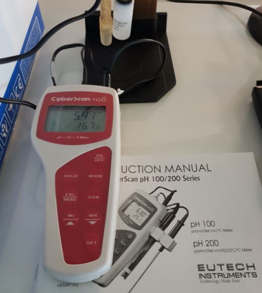 중고 Cyberscan pH100