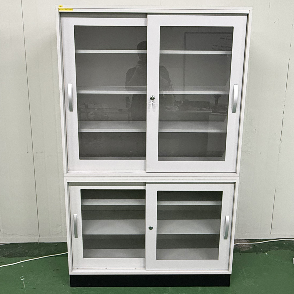 중고 실험실 유리장 Laboratory Glass Cabinet (CM27)