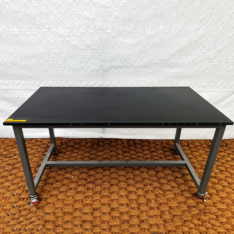 중고 이동형 실험실 보조 테이블 w1500 (HY55)