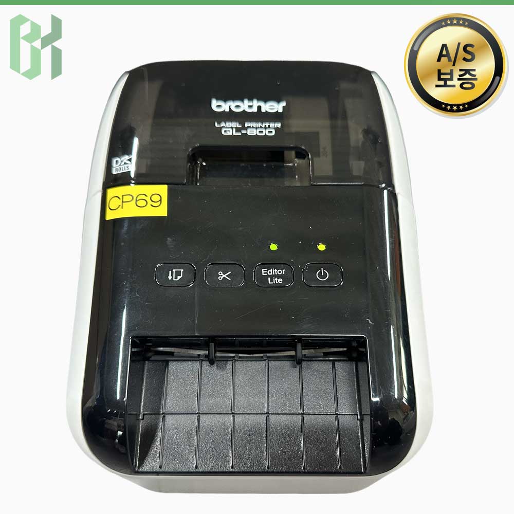 중고 Brother QL-800 / 라벨 프린터 Label Printer / 300 dpi (CP69)