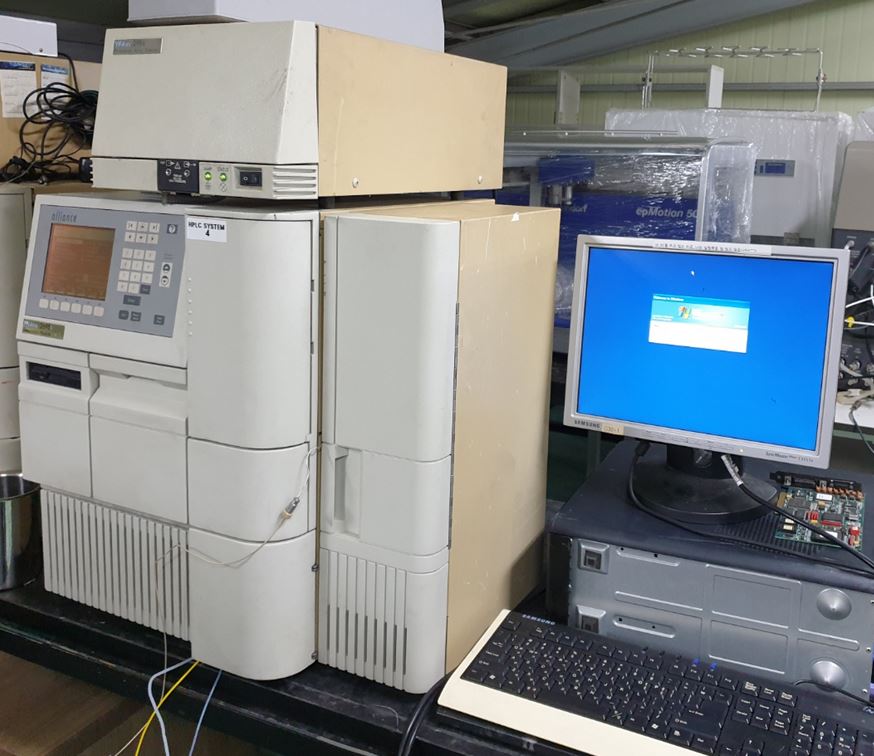 중고 Waters Alliance 2695 HPLC with PC inculding Empower