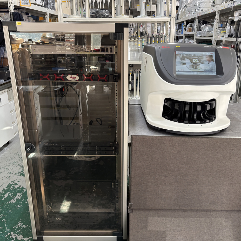 중고 Leica Biosystems Aperio GT450 병리 슬라이드 스캐너 (CH89)