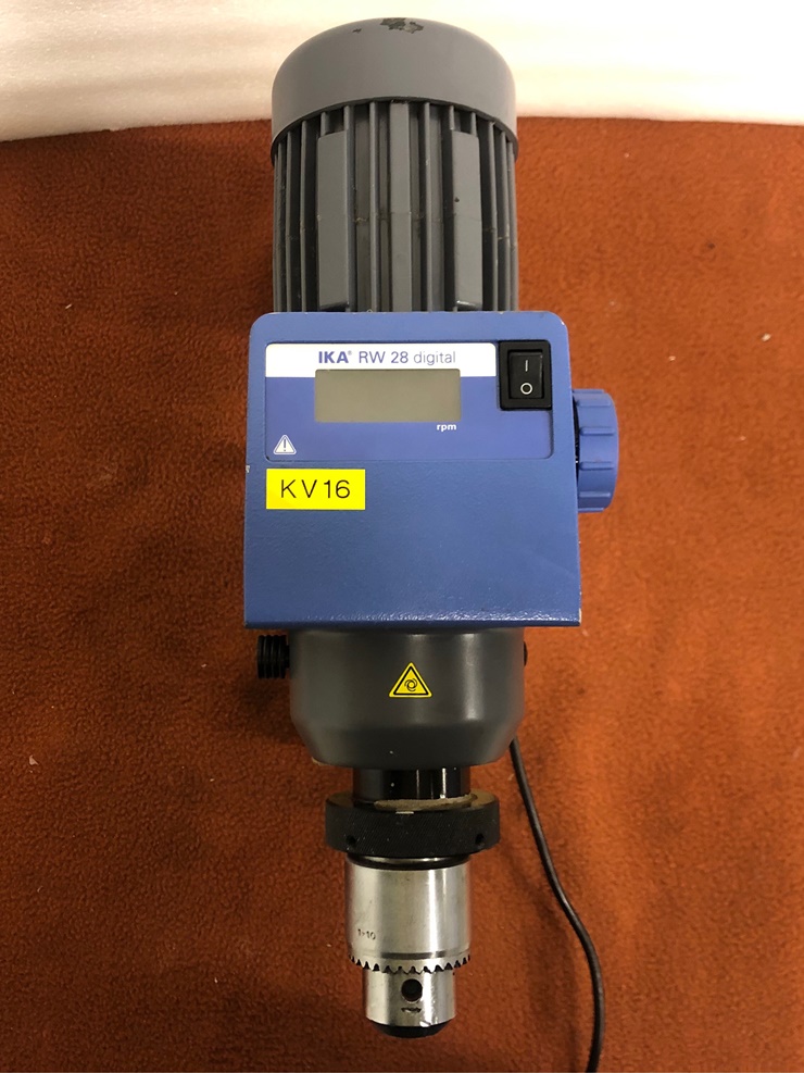 중고 IKA Overhead Stirrers RW 28 digital 오버 헤드 교반기  (KV16)