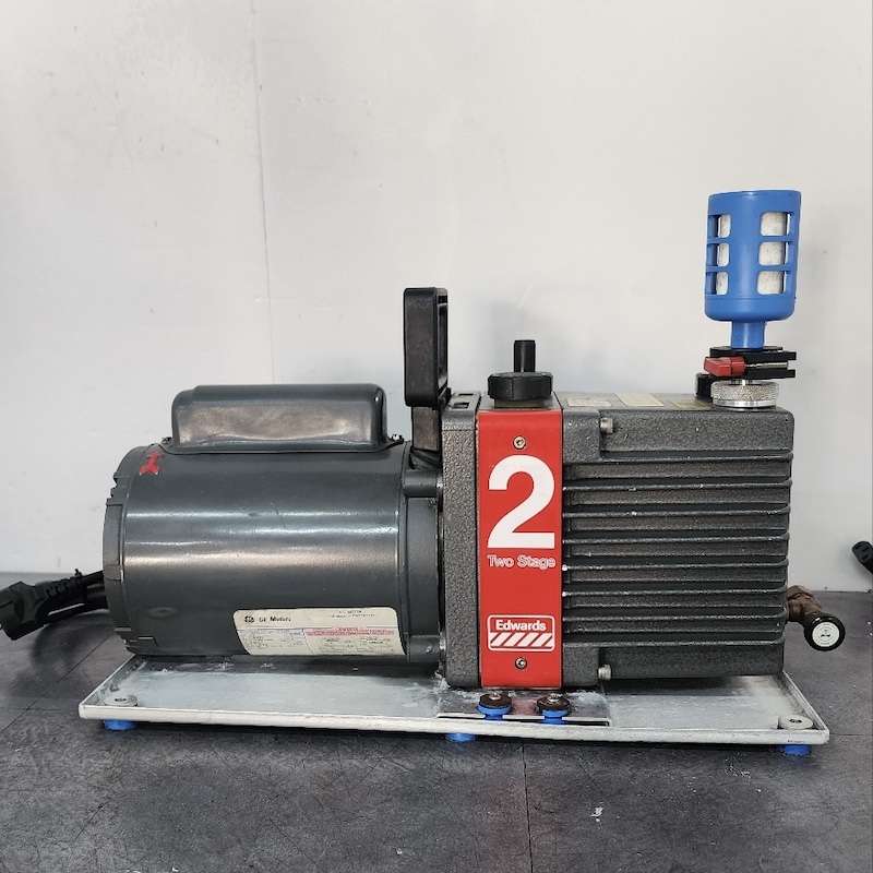 중고 Edwards Vacuum 에드워즈 로터리 베인 진공 펌프 (BE206)