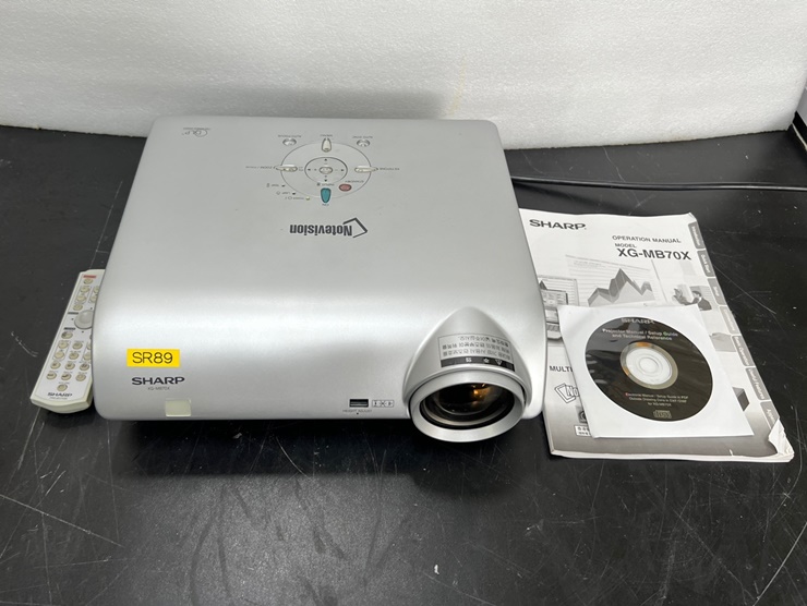 Projector Sl705x 중고 Sharp XG-MB70X DLP Projector 빔프로젝터 (SR89) | 바이오컨비젼