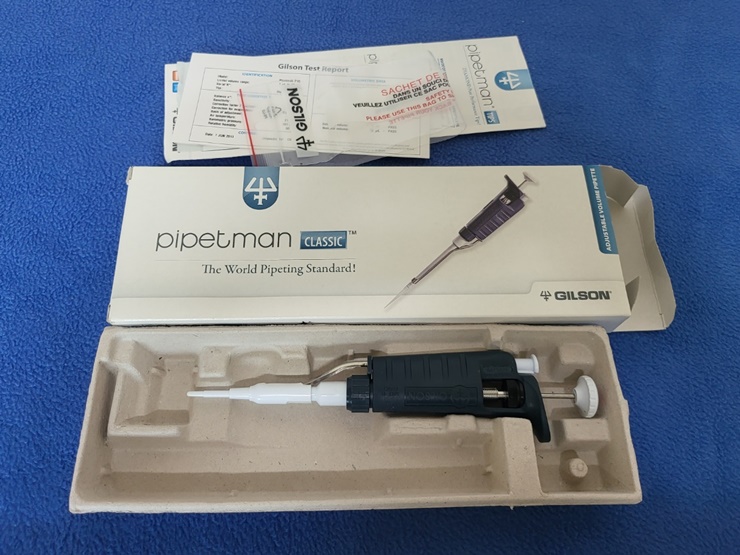 중고 길슨 PIPETMAN Classic P10, 1~10μL (EQ66)