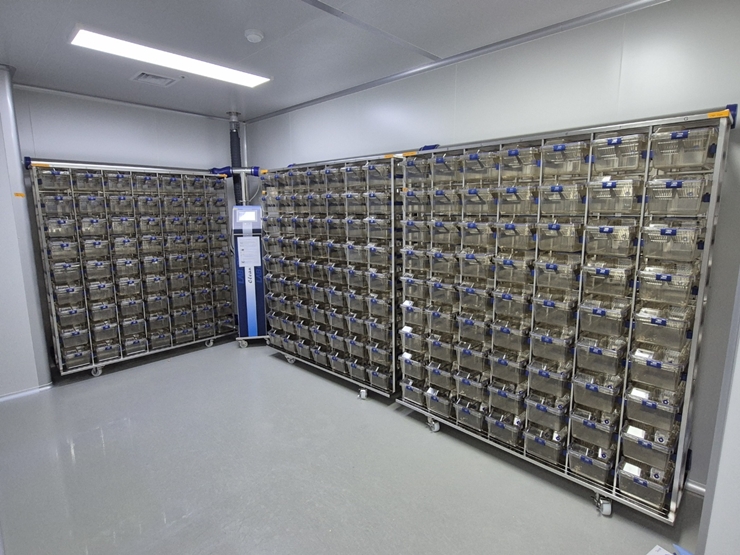 중고 동물실험 마우스 IVC Rack + ACU (MJ244)