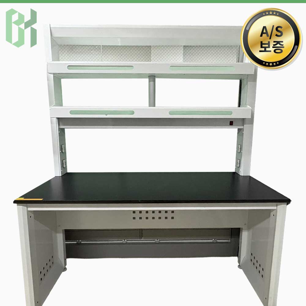 중고 Fisher Scientific / 선반형 벽면실험대 Wall-Type Laboratory Bench X 2 / w1500 X 2 ea (CQ33,CQ34)