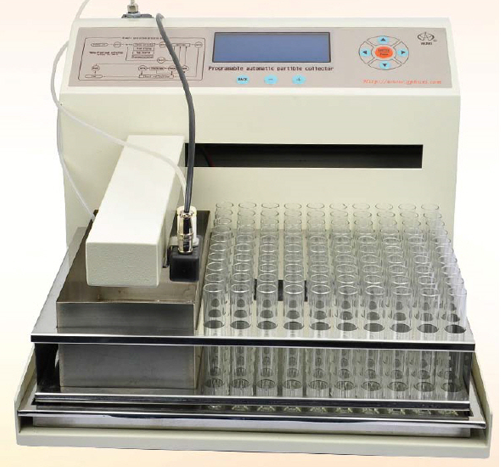 중고 프로그램제어 자동 분주기 CBS-A / Fraction collector / Time 및 Drip 분주 (유기용매용)