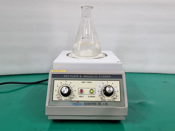 중고 Hot Plate &amp; Magnetic Stirrer 가열 자석 교반기 (BH21)
