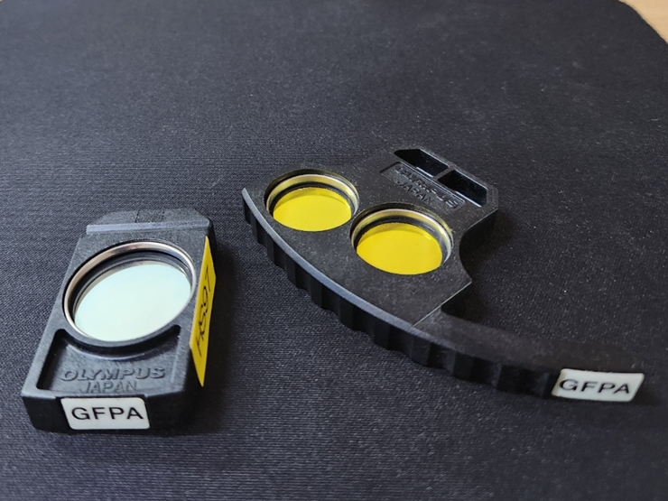 중고 SZX16용 올림푸스 GFPA 필터 세트 (HS97)
