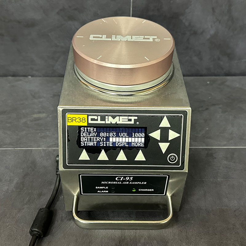 중고 CLIMET CI-95 Microbial air sampler 미생물샘플링 장비 (BR38)