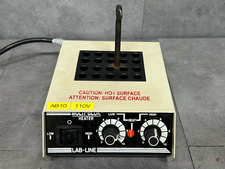 중고 Lab-Line Multi-Blok 2050 Block Heater (AB10)