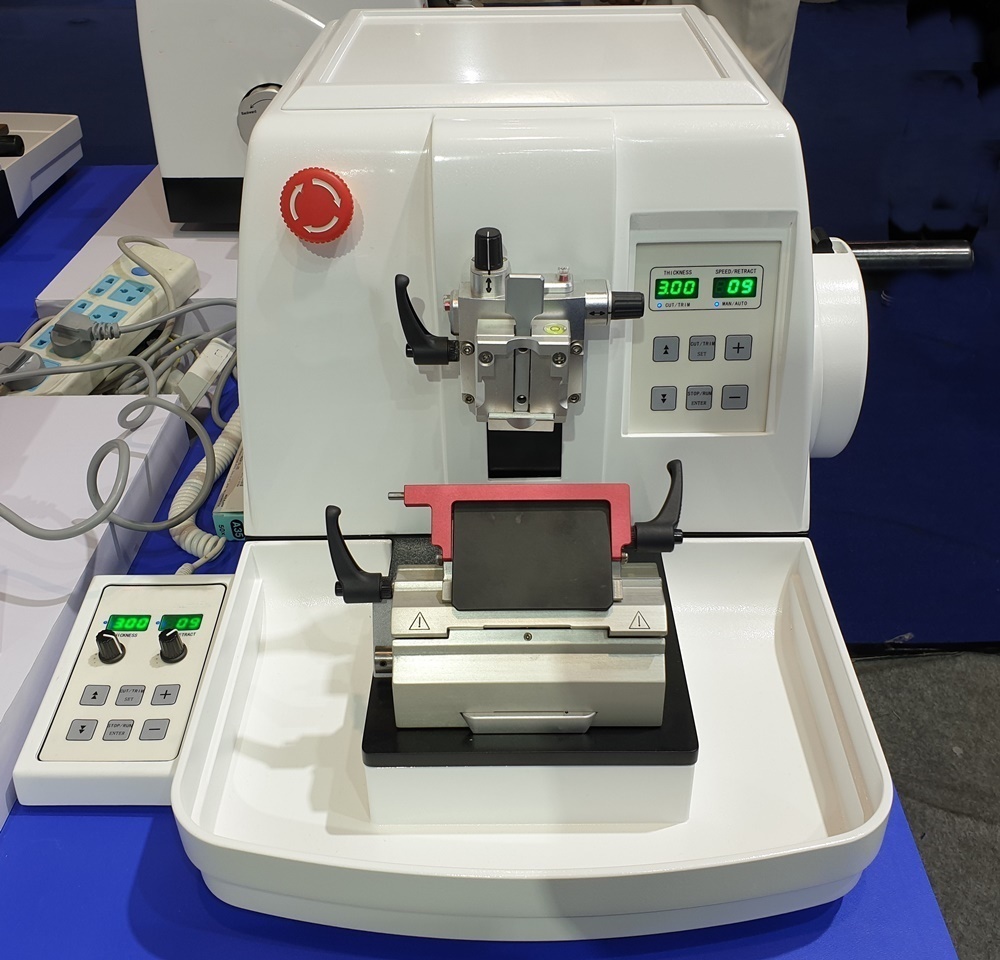 중고 마이크로톰 BKKD-3398 / Fully Automated Microtome / Section Thickness : 0.25-100μm / Trimming Thickness : 1-600μm