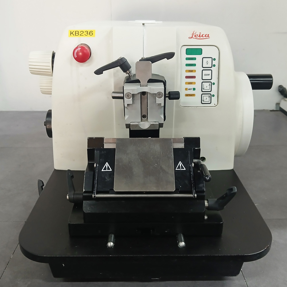 중고 Leica RM 2155 회전식 마이크로톰 (KB236)