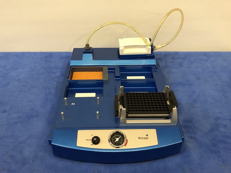 중고 BIOTAGE PYROMARK 진공 준비 작업 테이블 (HF26)