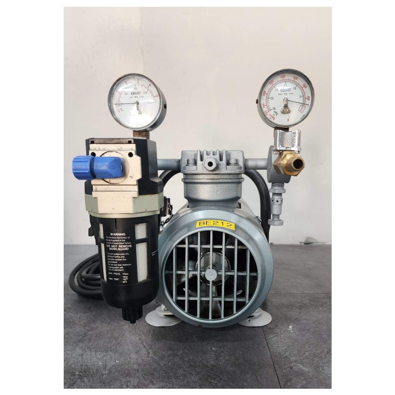 중고 다이아프램 진공 펌프 (BE212)