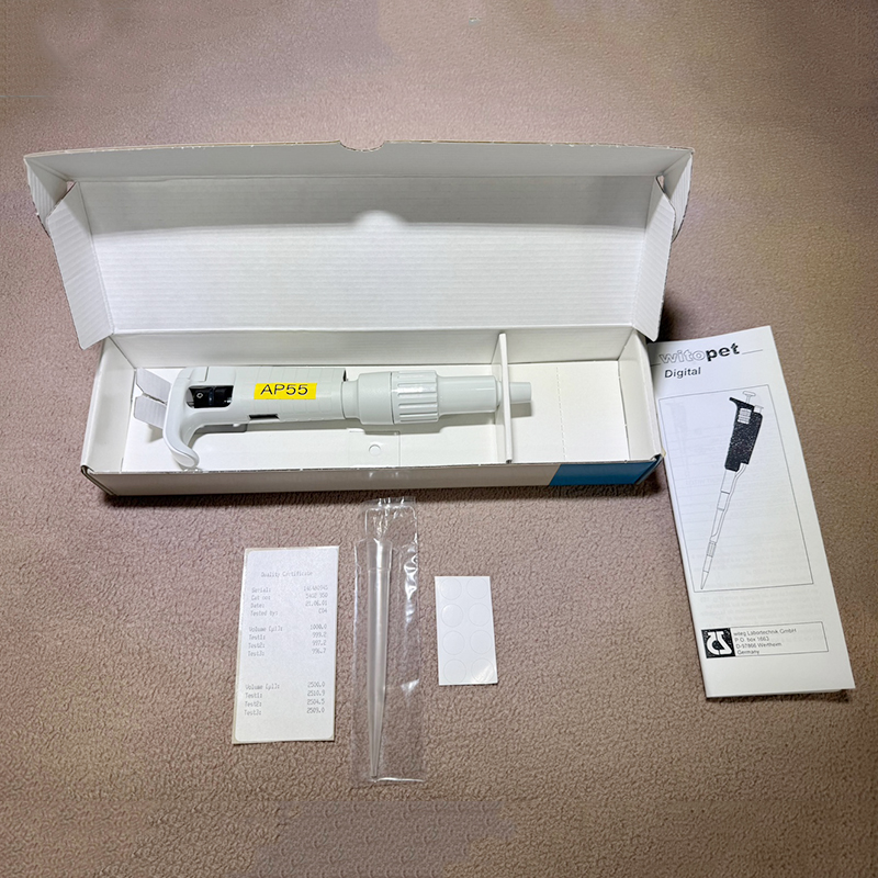 중고 프랑스 Whitopet Digital 피펫 1000~5000uL (AP55)