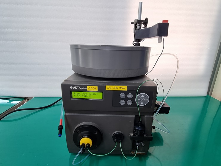 중고 GE AKTA Prime Liquid Chromatography System 액체 크로마토 그래피 시스템 (GA08)
