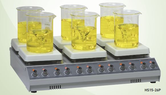 중고 멀티 포지션 6구 가열교반기 / 미성과학