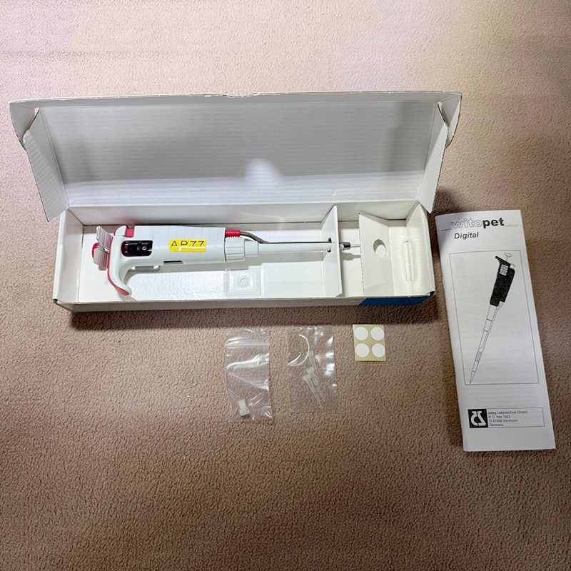 중고 프랑스 Whitopet Digital 피펫 0.5~10uL (AP77)
