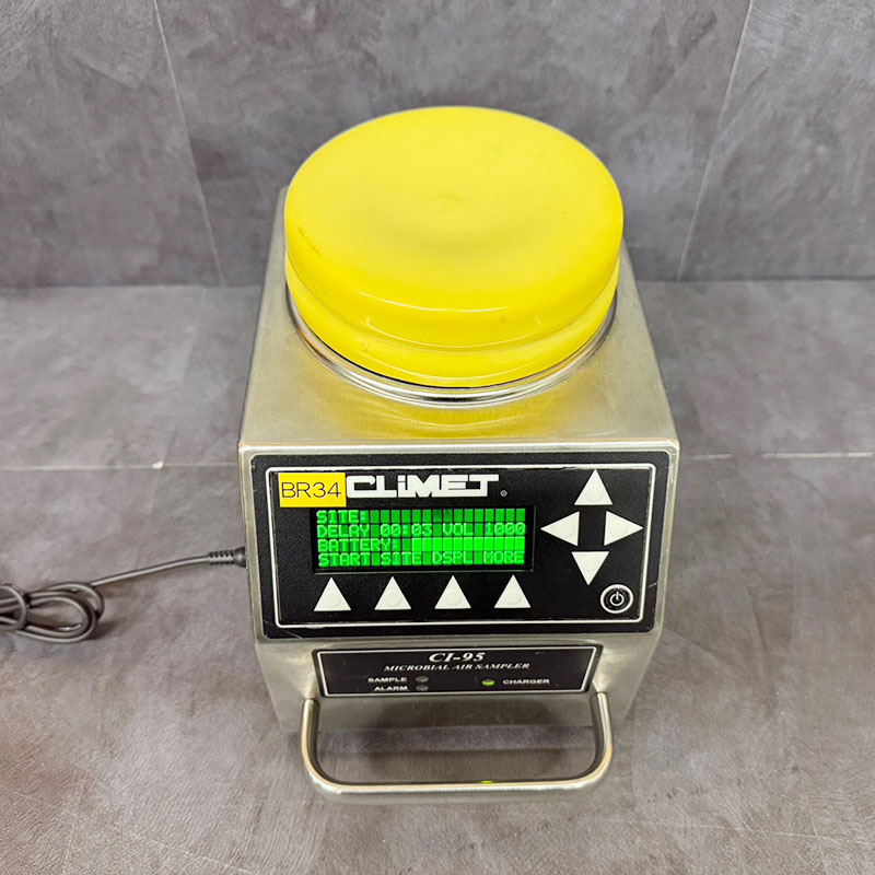 중고 CLIMET CI-95  Microbial air sampler 미생물샘플링 장비 (BR34)